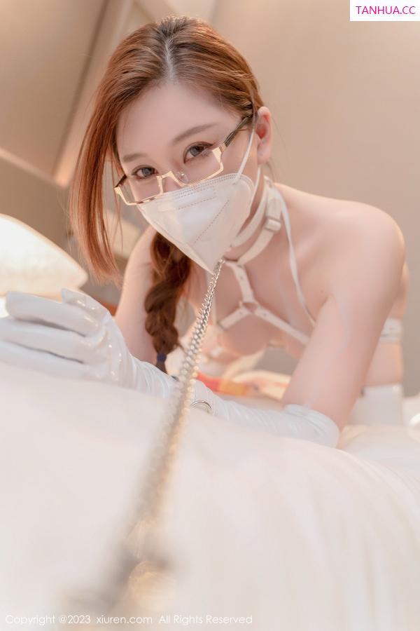 Coral 顾乔楠 [XiuRen]高清写真图 2023.01.10 No.6108 顾乔楠Cora 护士服美臀第64张图片